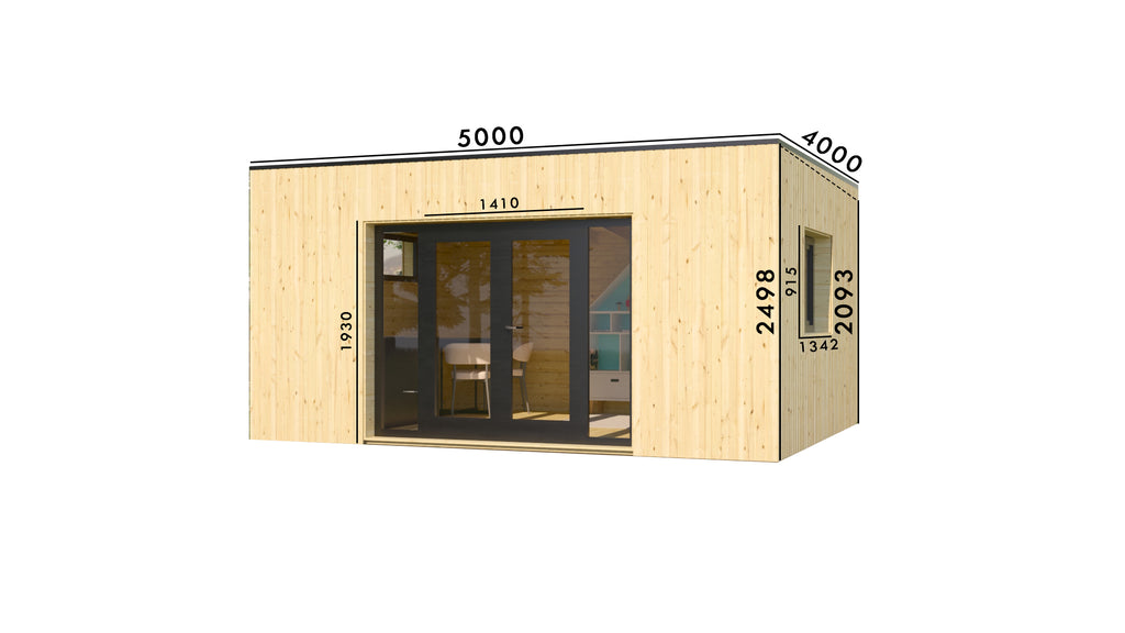 Extension bois FAGUS 20m² – Une vraie pièce de vie