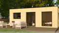 Studio de jardin bois FICO 28m² – Studio de jardin habitable